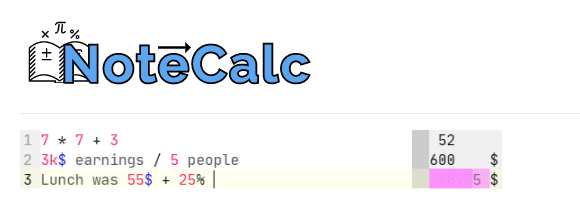 notecalc